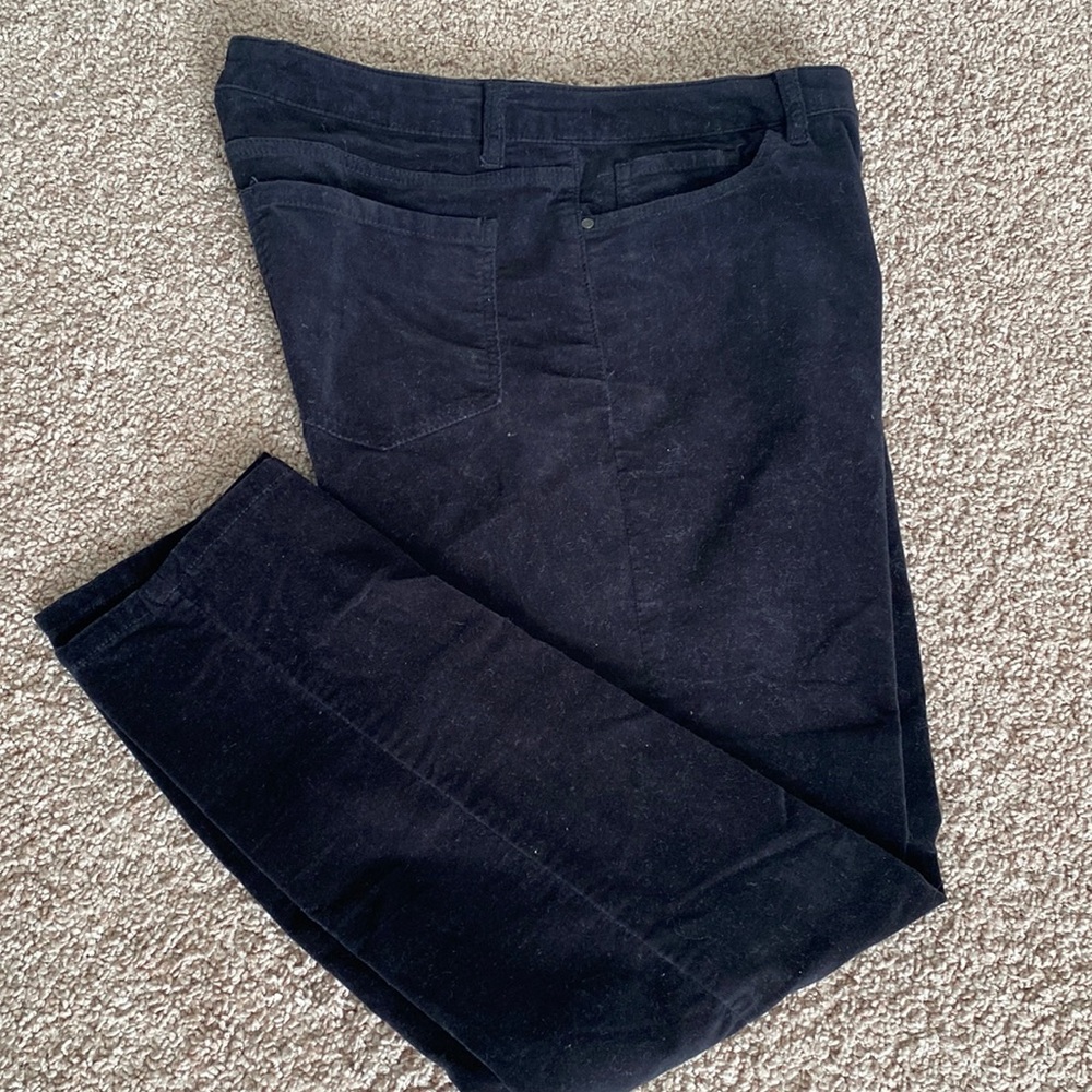 Libby Edelman stretch, velour pants